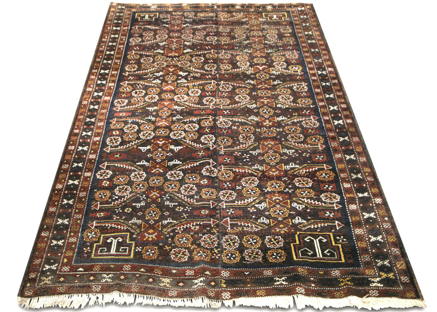 Antique Persian Balouch Rug - 5'8" x 9'3" - 210021