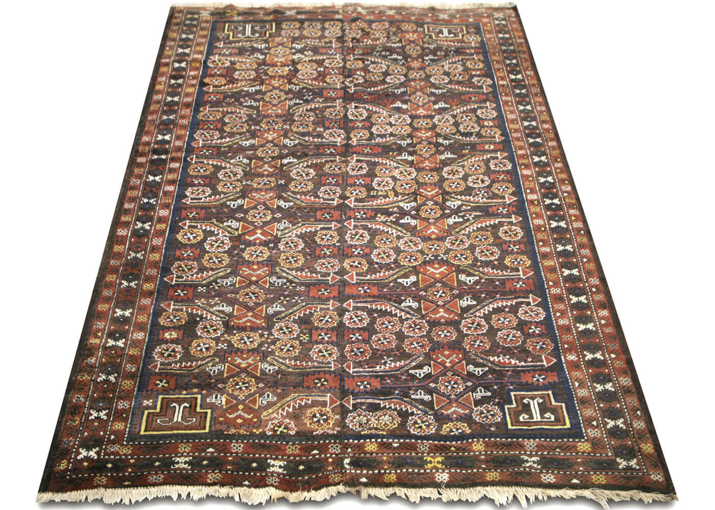 Antique Persian Balouch Rug - 5'8" x 9'3" - 210021