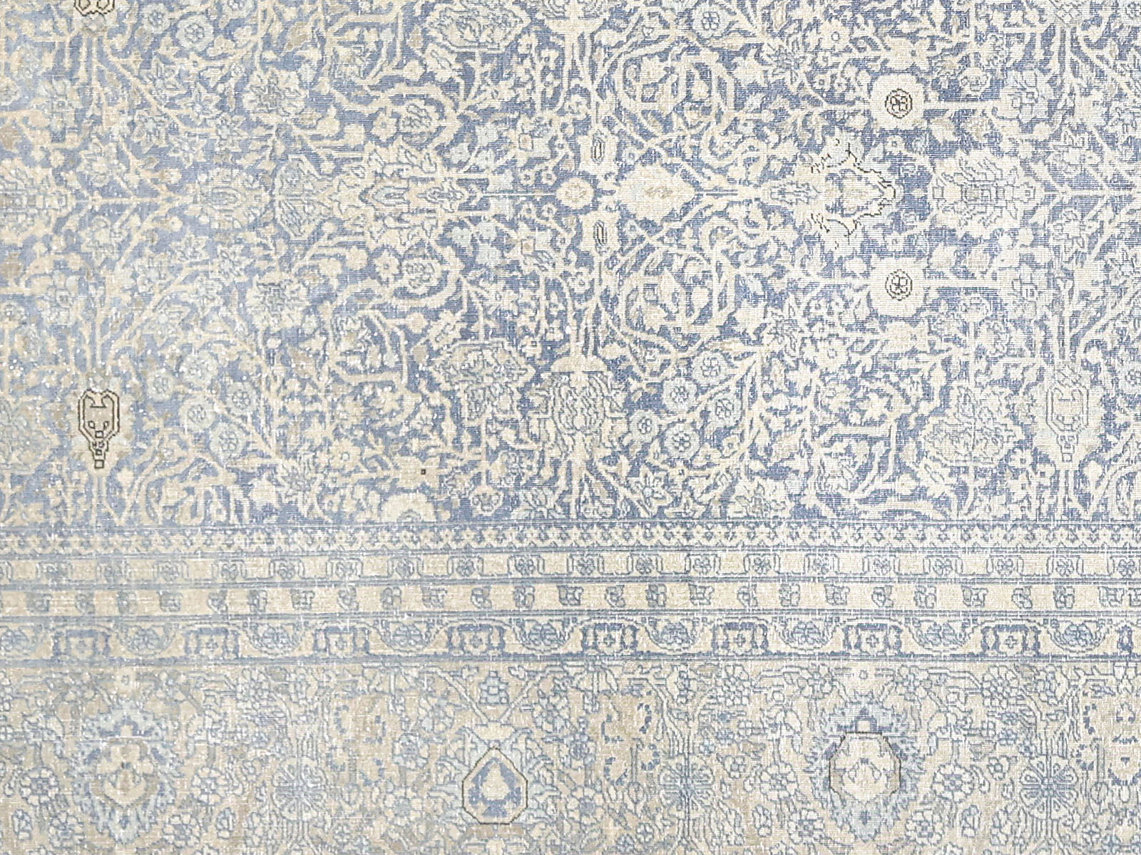 Semi Antique Persian Tabriz Rug - 10' x 15'9"