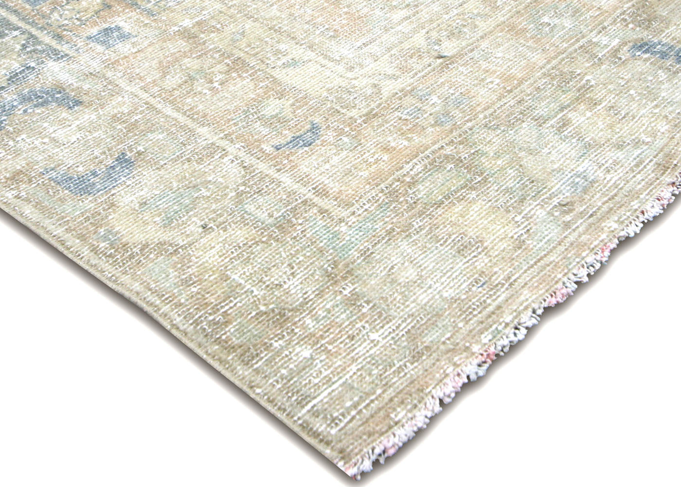 Semi Antique Persian Melayer Rug - 6'9" x 10'11" - 210028
