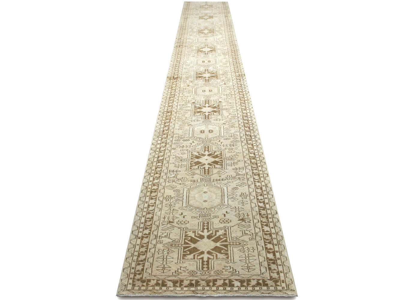 Vintage Persian Melayer Runner - 2'10" x 34'6" - 210056