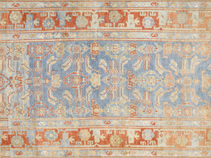 Semi Antique Persian Melayer Runner - 3'5" x 15'7" - 210062
