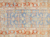 Semi Antique Persian Melayer Rug in Blue,Rust tones and an All Over,Herati pattern. Measuring 3 feet 5 inches x 15 feet 7 inches – SKU 210062