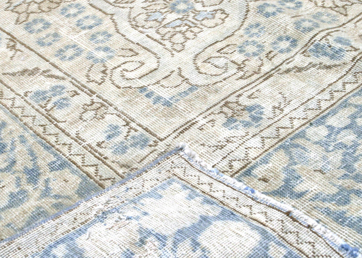 Semi Antique Persian Tabriz Rug - 8'7" x 12'2" - 210063