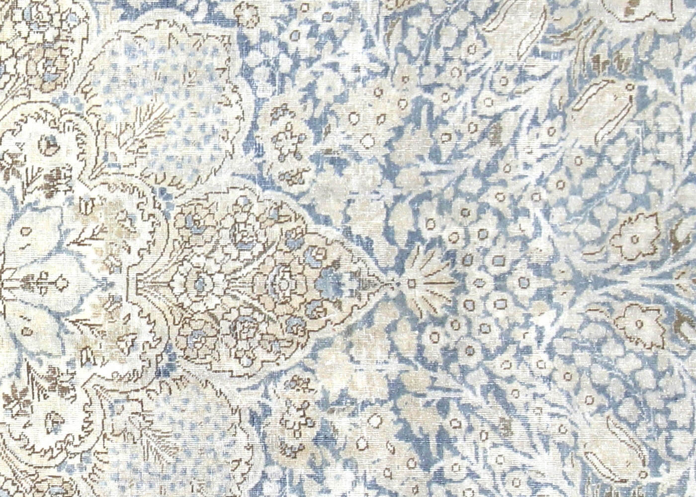 Semi Antique Persian Tabriz Rug - 8'7" x 12'2" - 210063