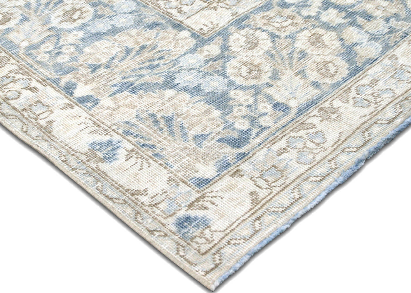Semi Antique Persian Tabriz Rug - 7' x 10'10" - 210070
