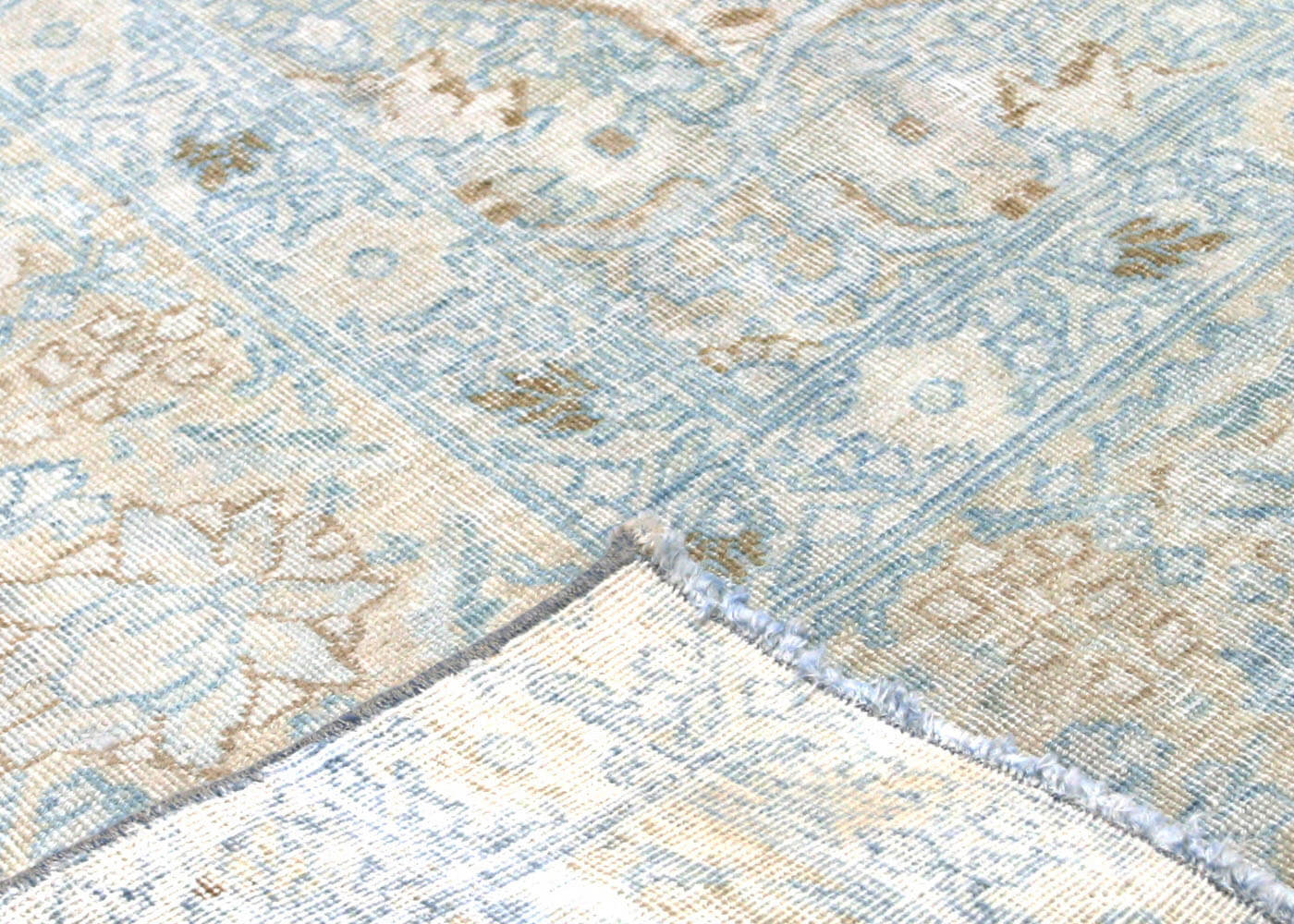 Semi Antique Persian Tabriz Rug - 7'9" x 11' - 210073