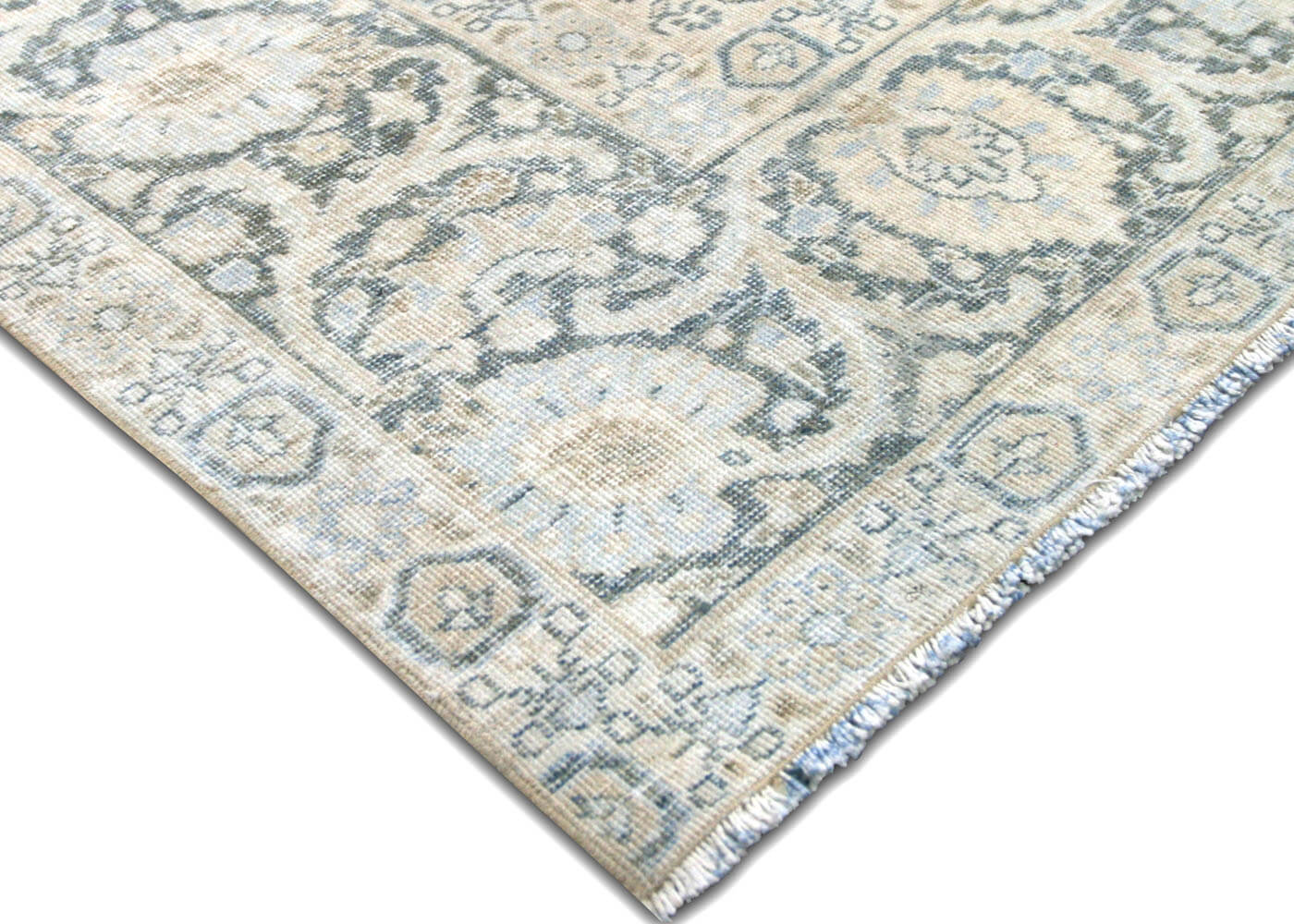 Semi Antique Persian Tabriz Rug - 11'6" x 14'10" - 210077