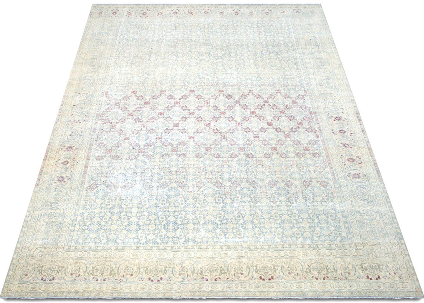 Semi Antique Persian Tabriz Rug - 8'9" x 12'2" - 210082