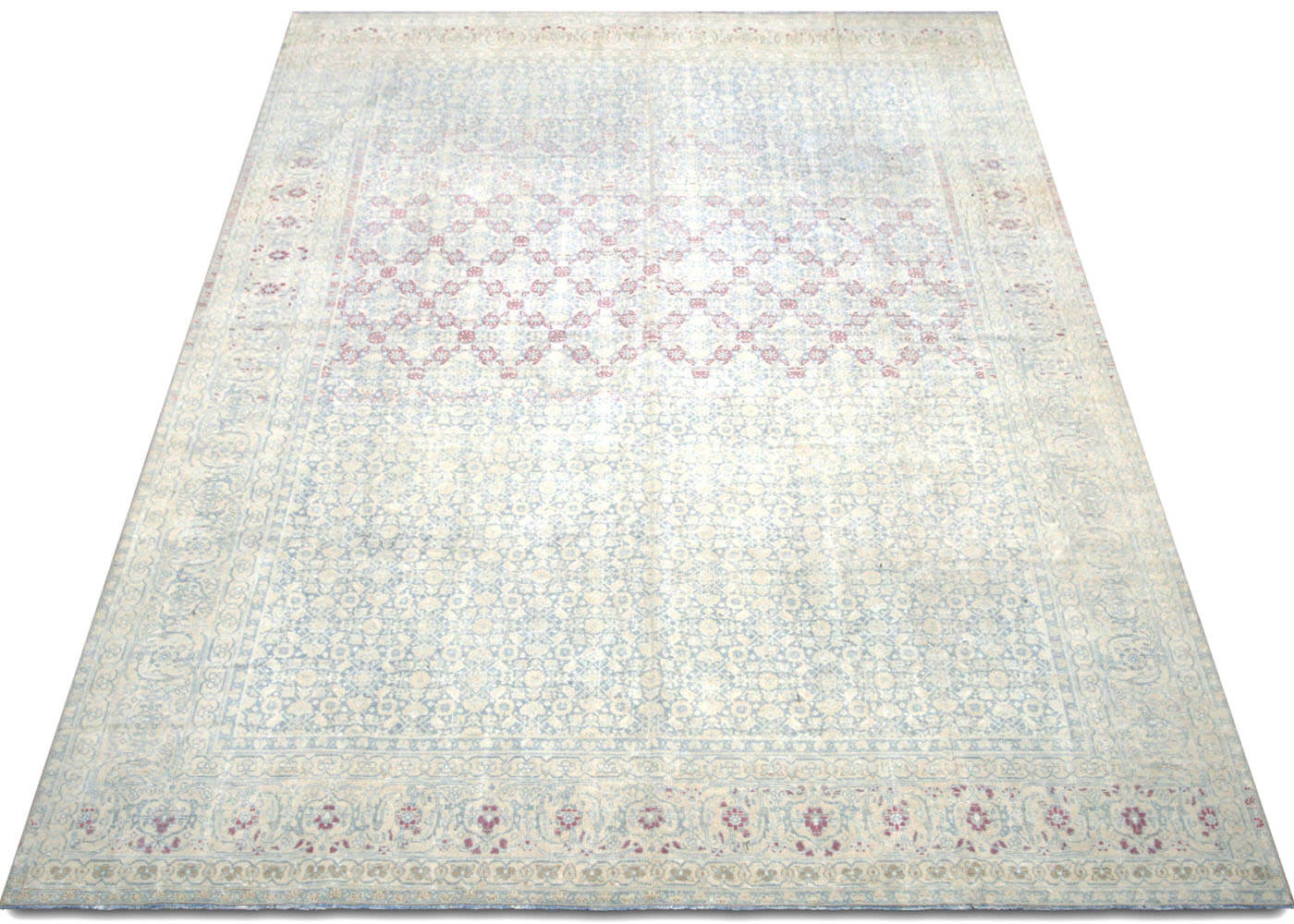 Semi Antique Persian Tabriz Rug - 8'9" x 12'2" - 210082