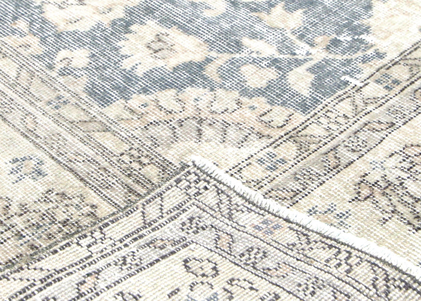 Vintage Turkish Oushak Rug - 6'6" x 9'11" - 210099
