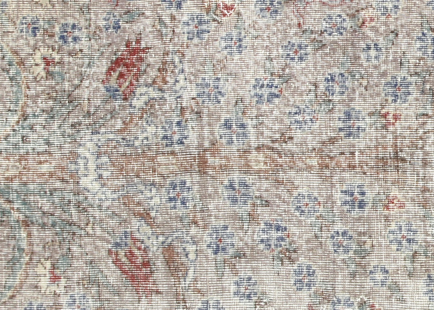 Vintage Turkish Oushak Rug - 7'5" x 10'10" - 210105