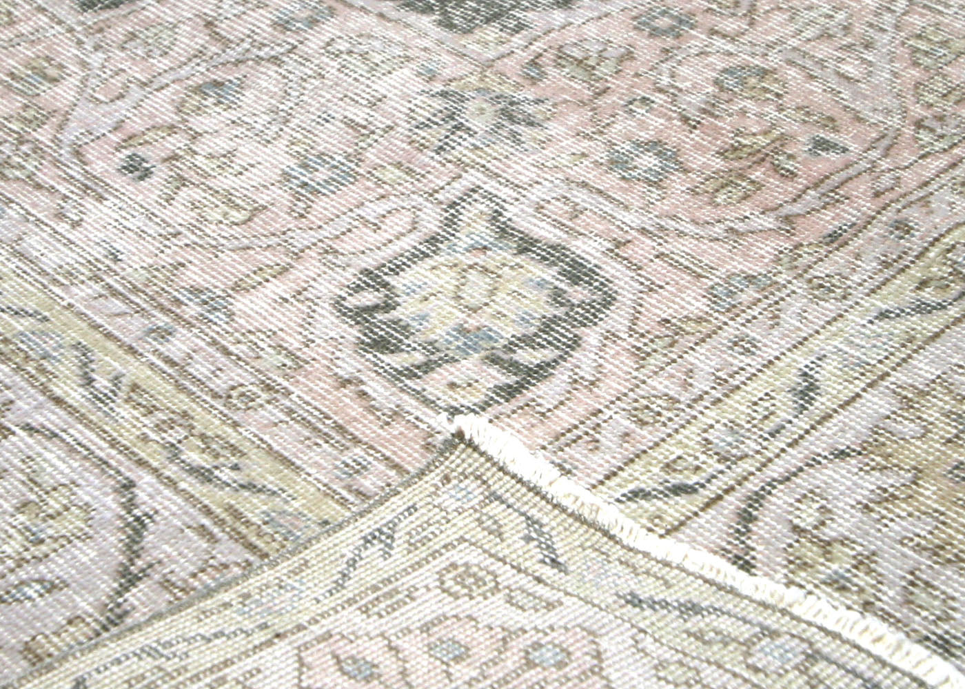 Vintage Turkish Oushak Rug - 7'10" x 11' - 210107
