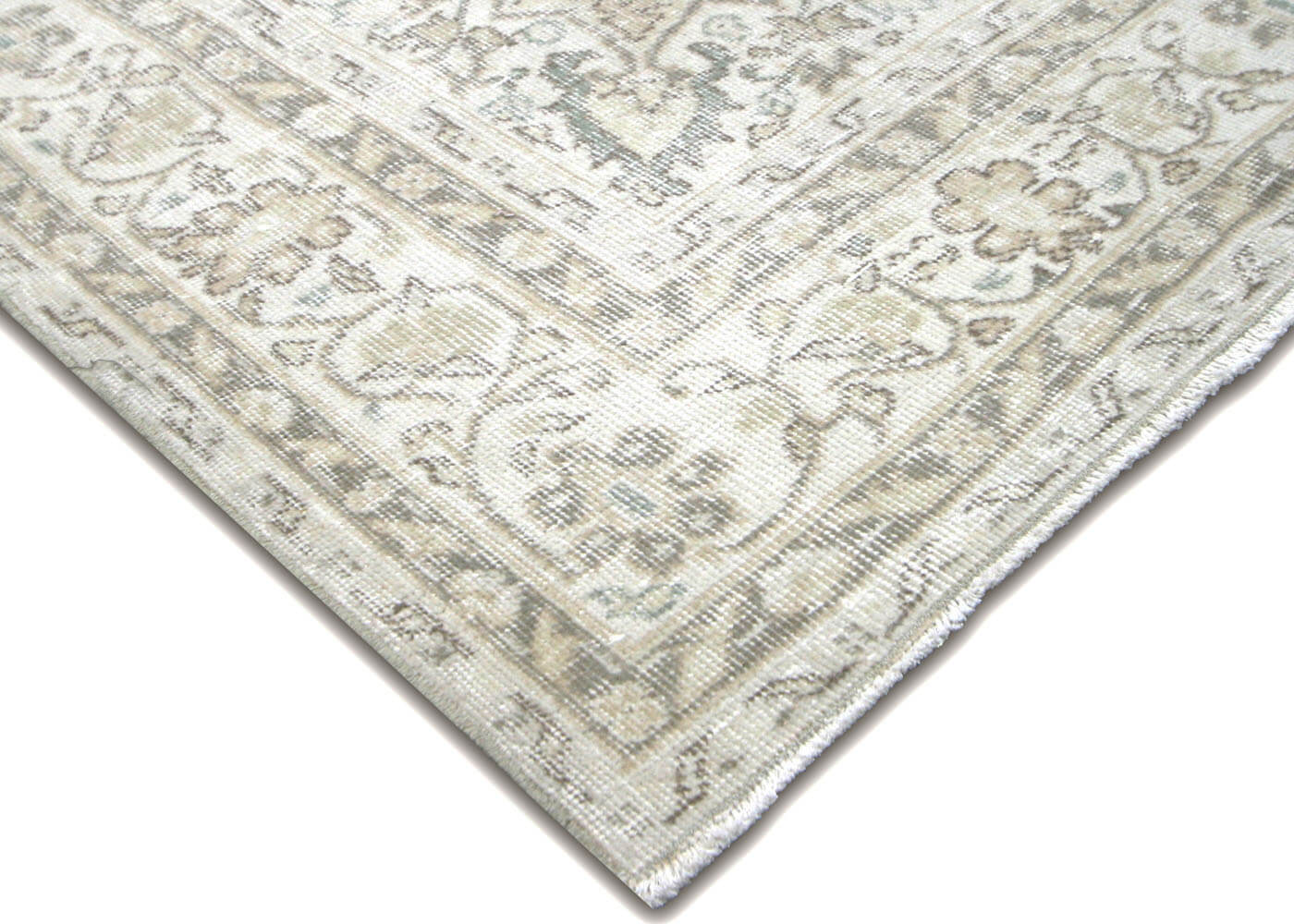 Vintage Turkish Oushak Rug - 6'9" x 9'11" - 210111