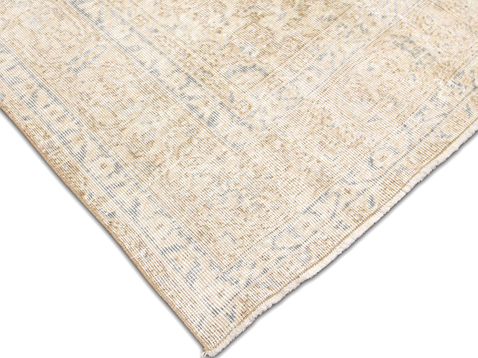 Vintage Turkish Oushak Rug - 7'8" x 10'2"