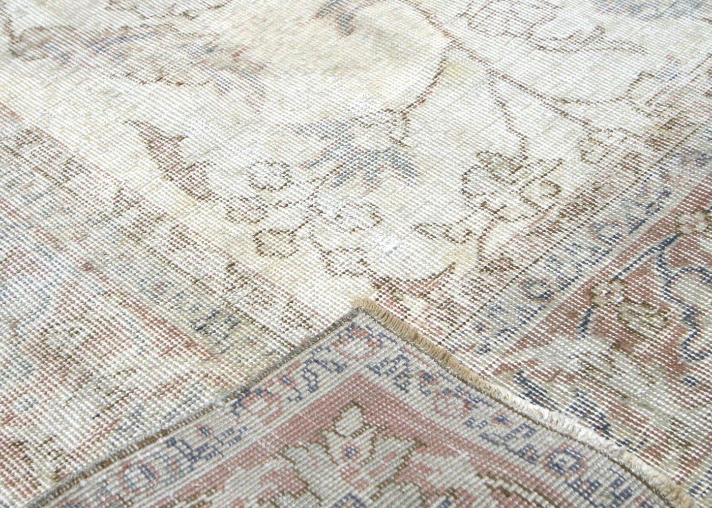 Vintage Turkish Oushak Rug - 6'5" x 9'2" - 210120