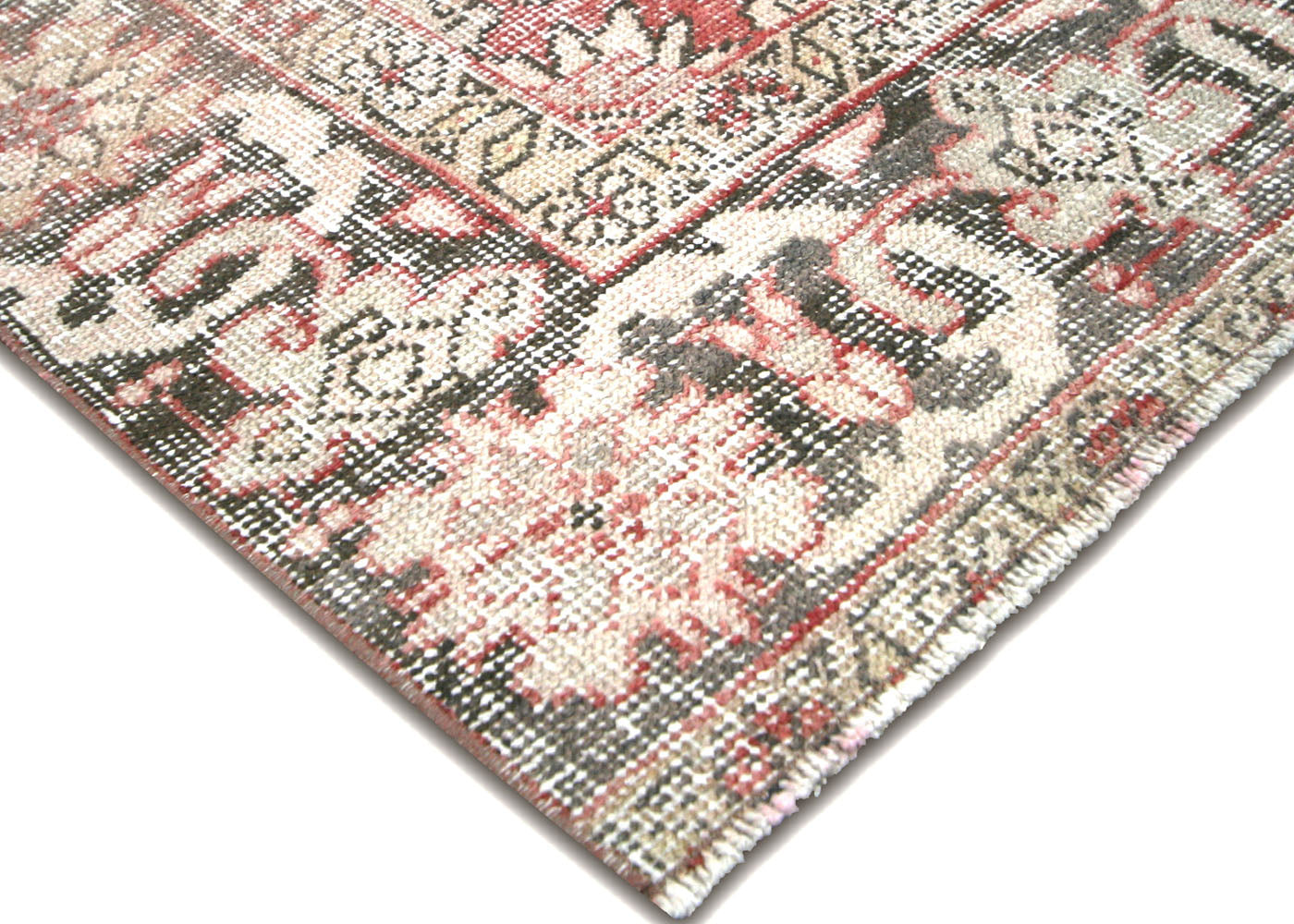 Semi Antique Turkish Oushak Rug - 5'4" x 9'1" - 210124