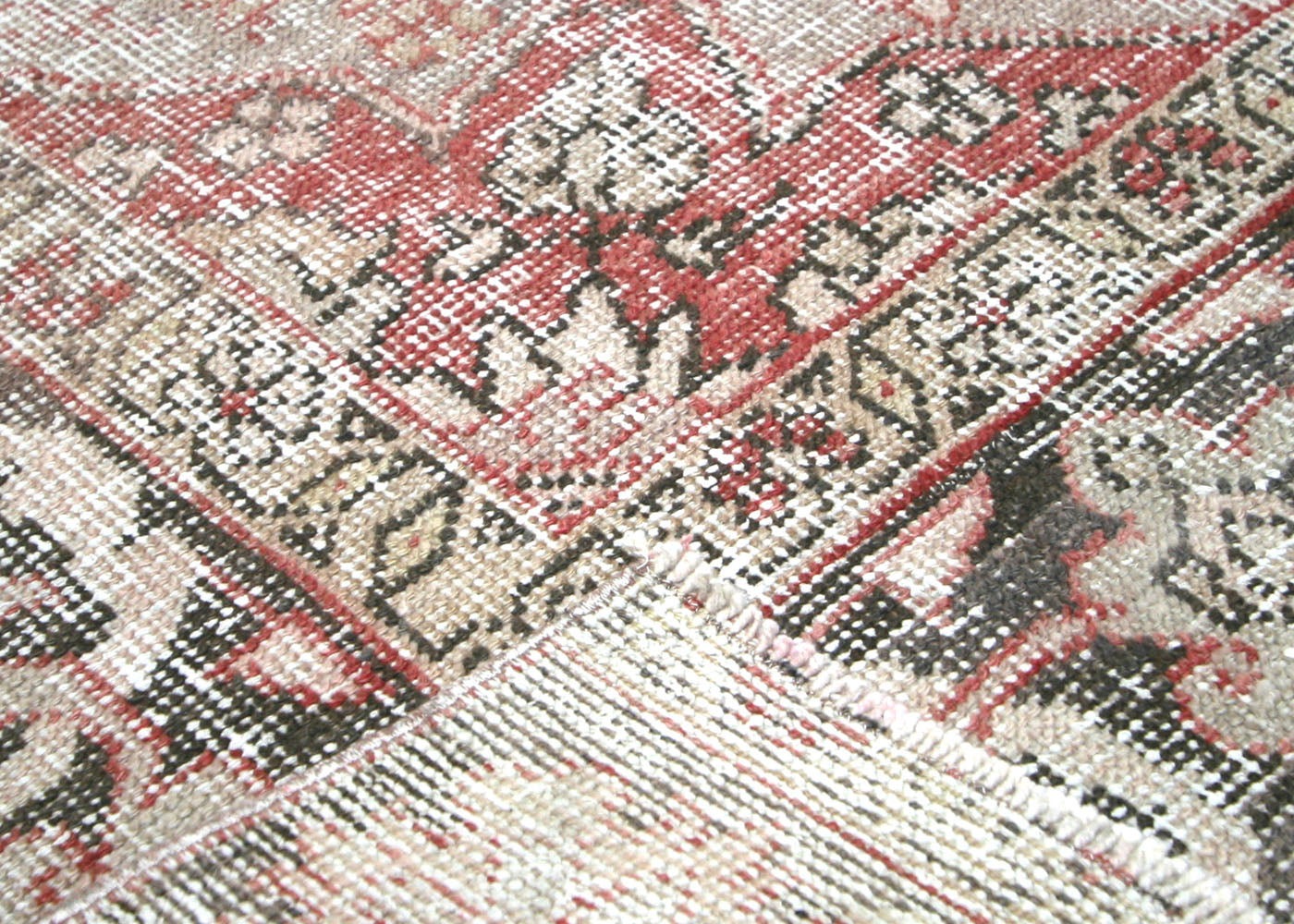 Semi Antique Turkish Oushak Rug - 5'4" x 9'1" - 210124
