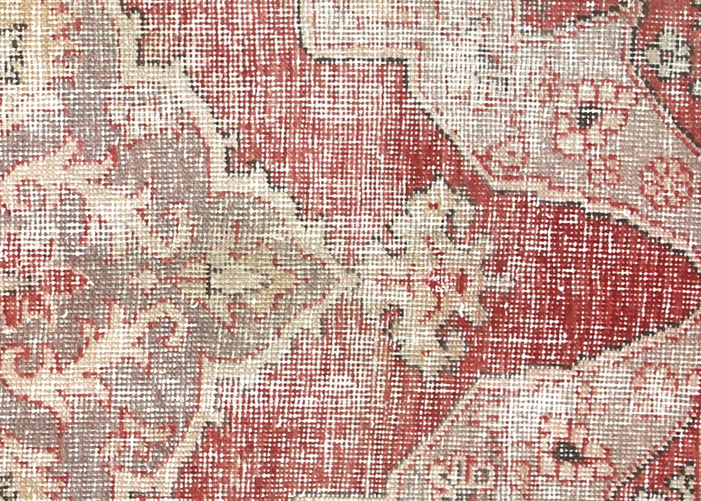 Semi Antique Turkish Oushak Rug - 5'4" x 9'1" - 210124