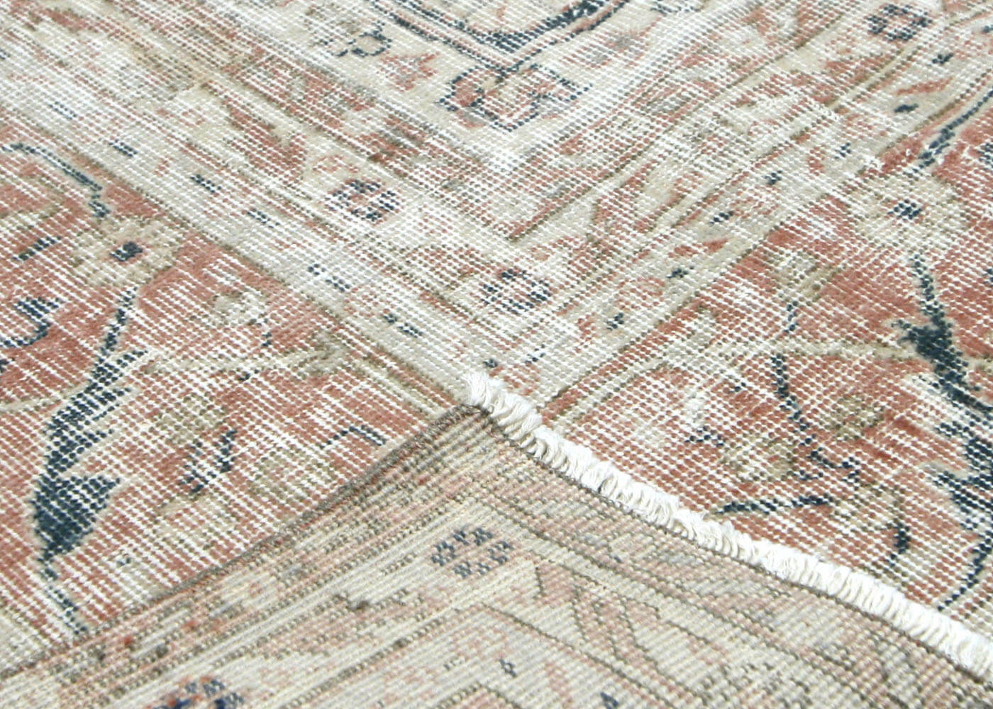 Vintage Turkish Oushak Rug - 7'11" x 11'6" - 210125