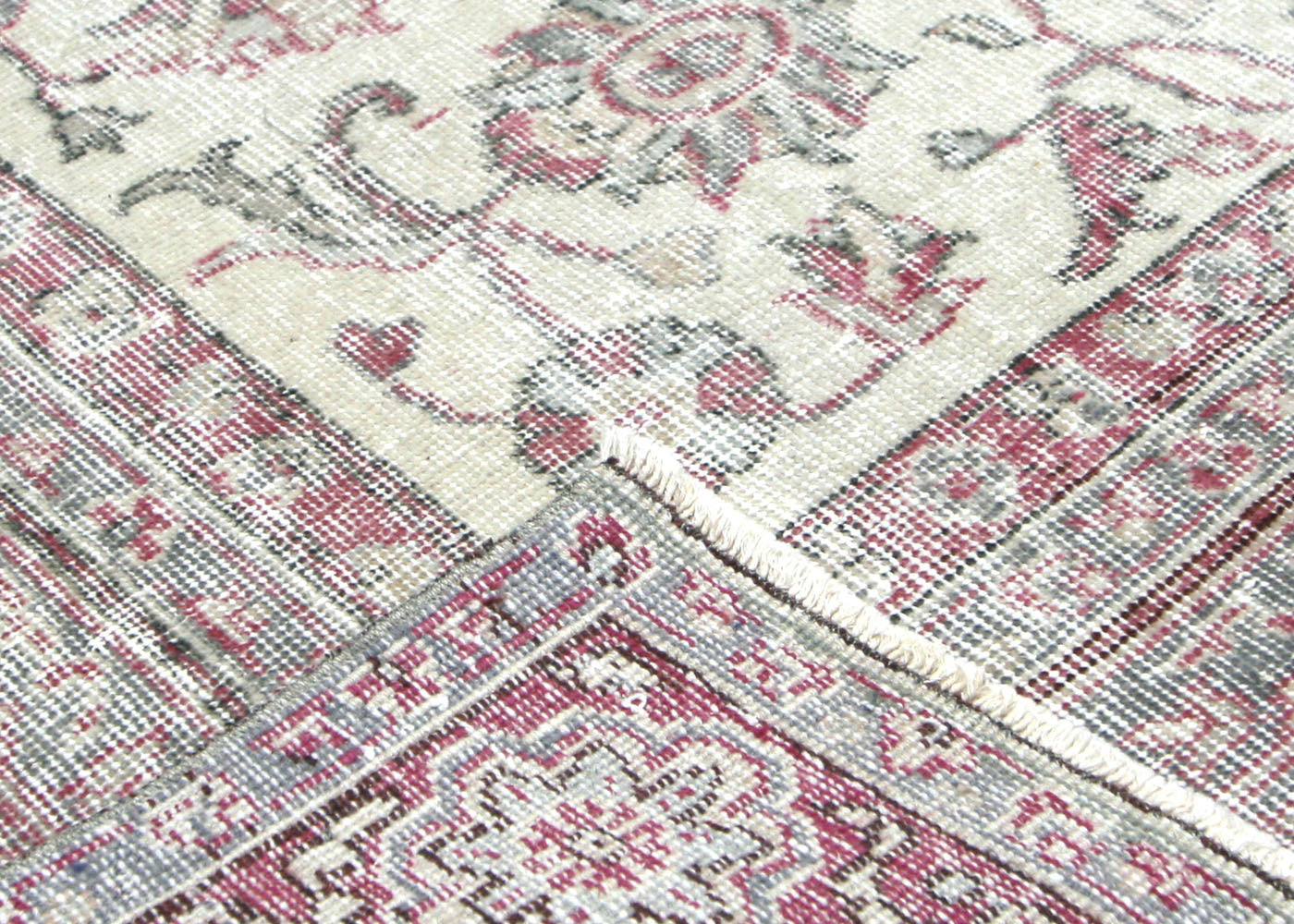 Vintage Turkish Oushak Rug - 6'4" x 9'4" - 210129