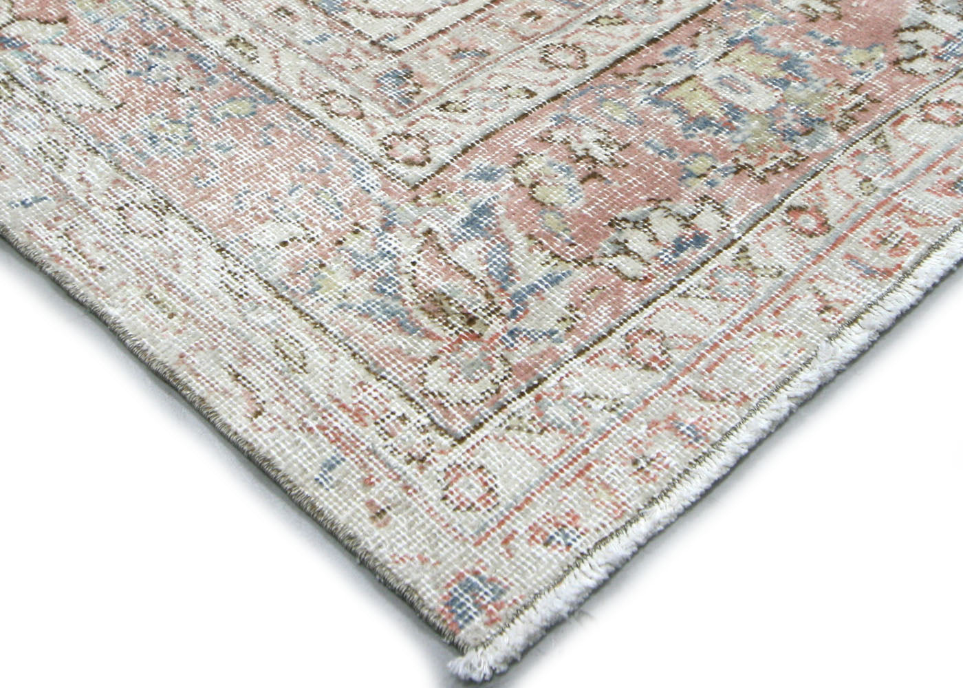 Vintage Turkish Oushak Rug - 7' x 11'4" - 210130