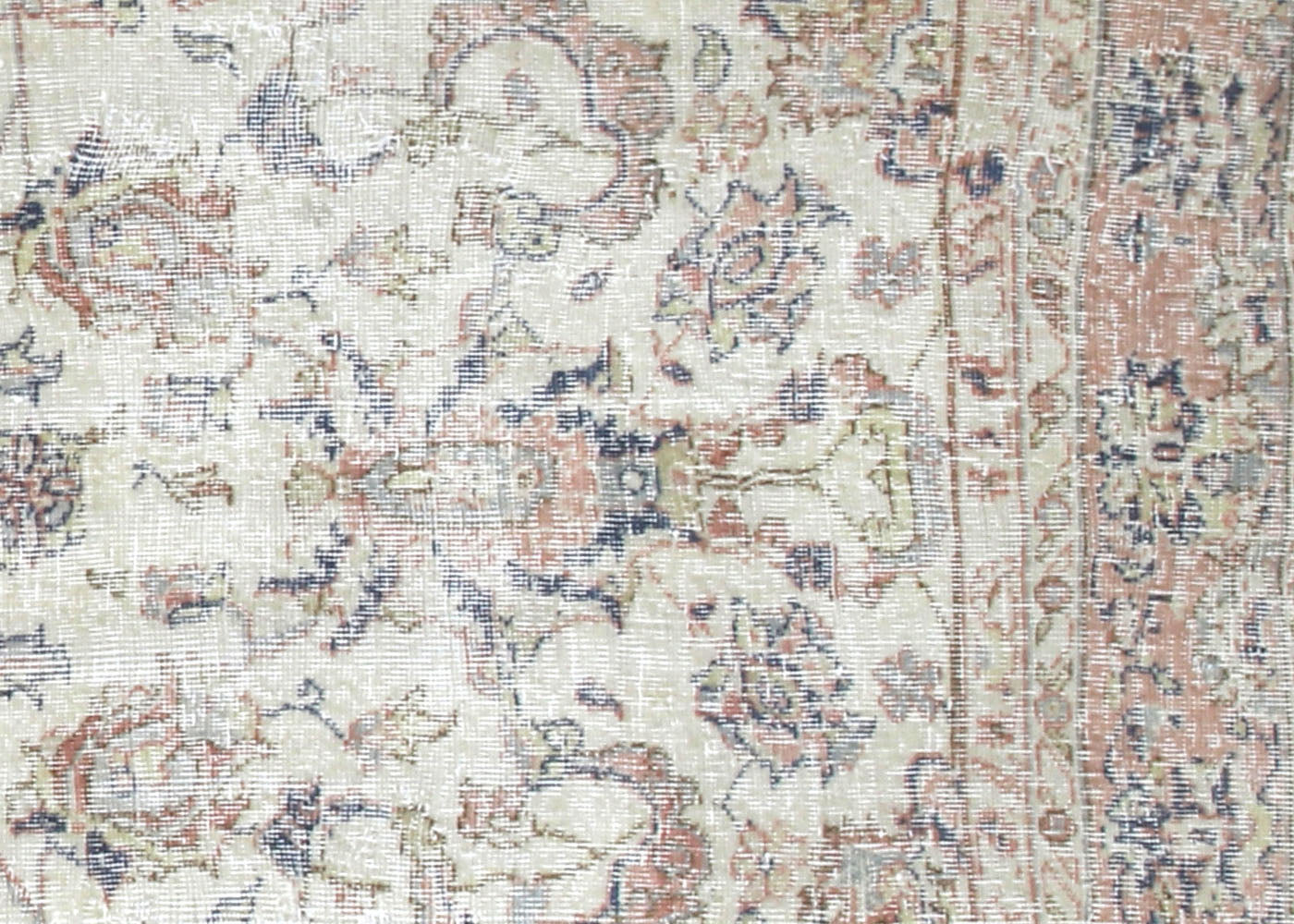 Vintage Turkish Oushak Rug - 7' x 11'4" - 210130