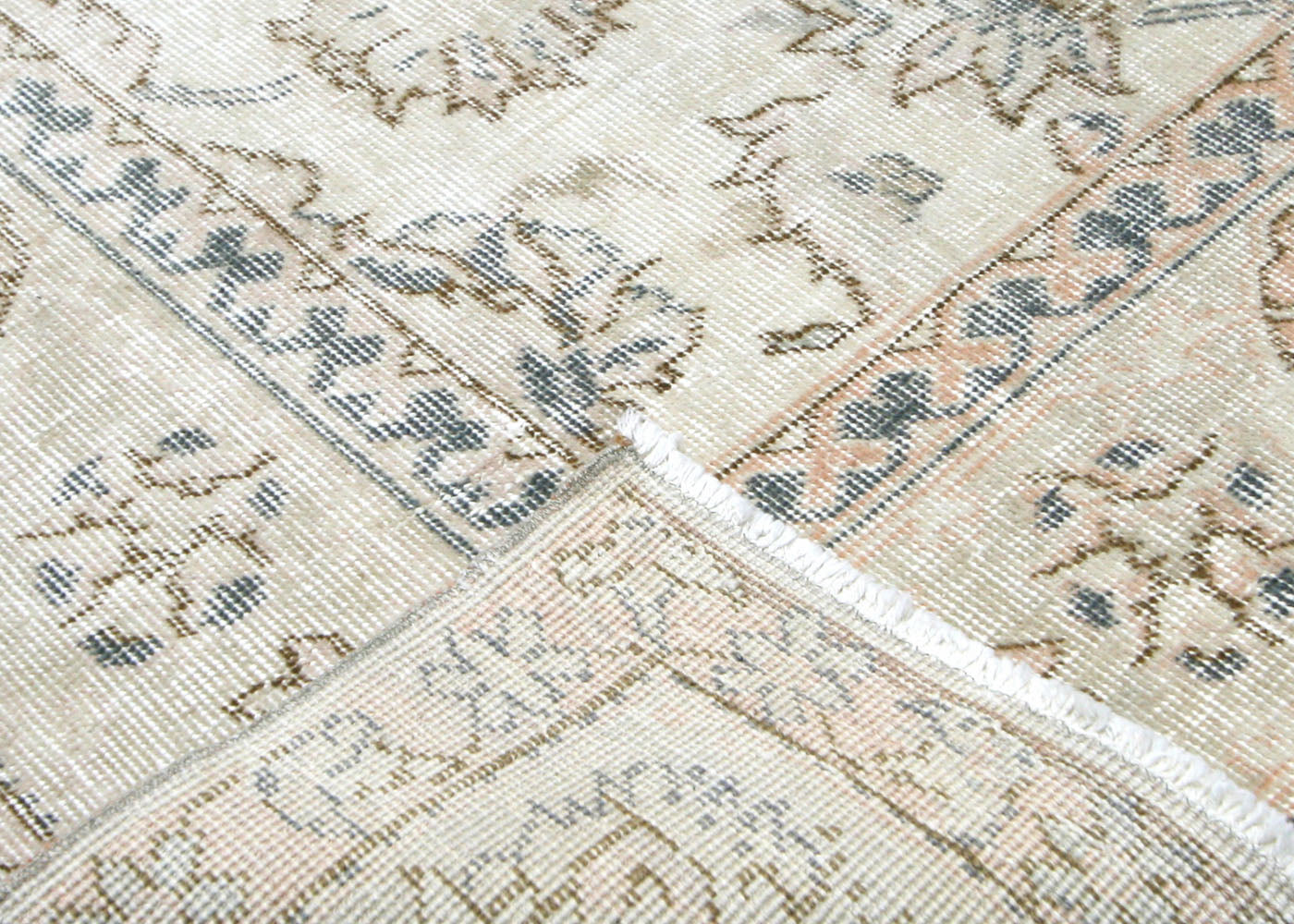 Vintage Turkish Oushak Rug - 6'4" x 9' - 210131