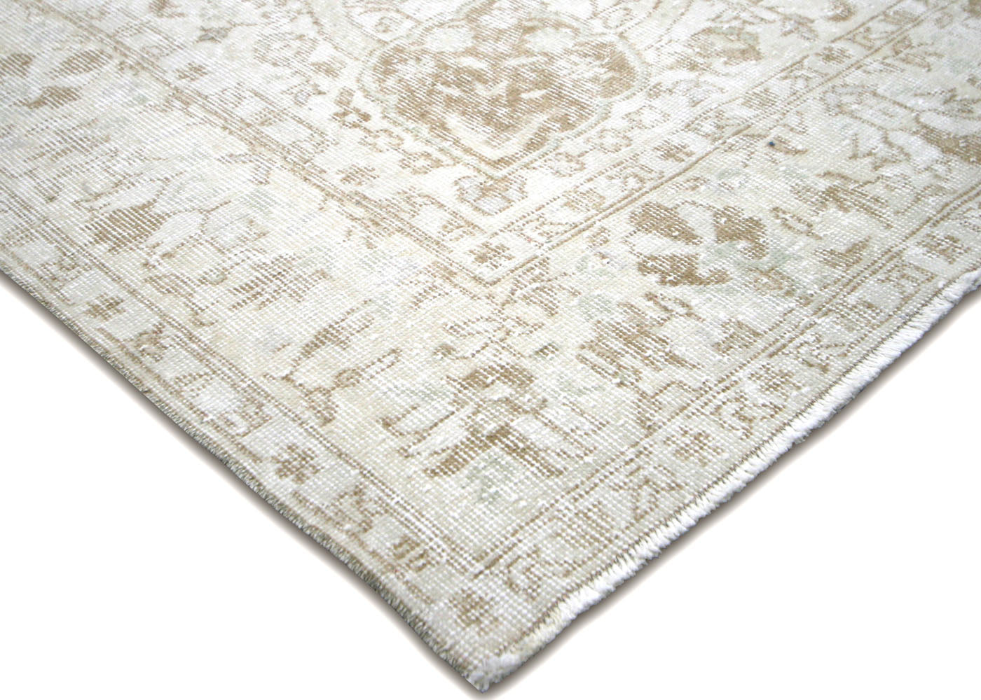 Vintage Turkish Oushak Rug - 7'5" x 11'2" - 210132