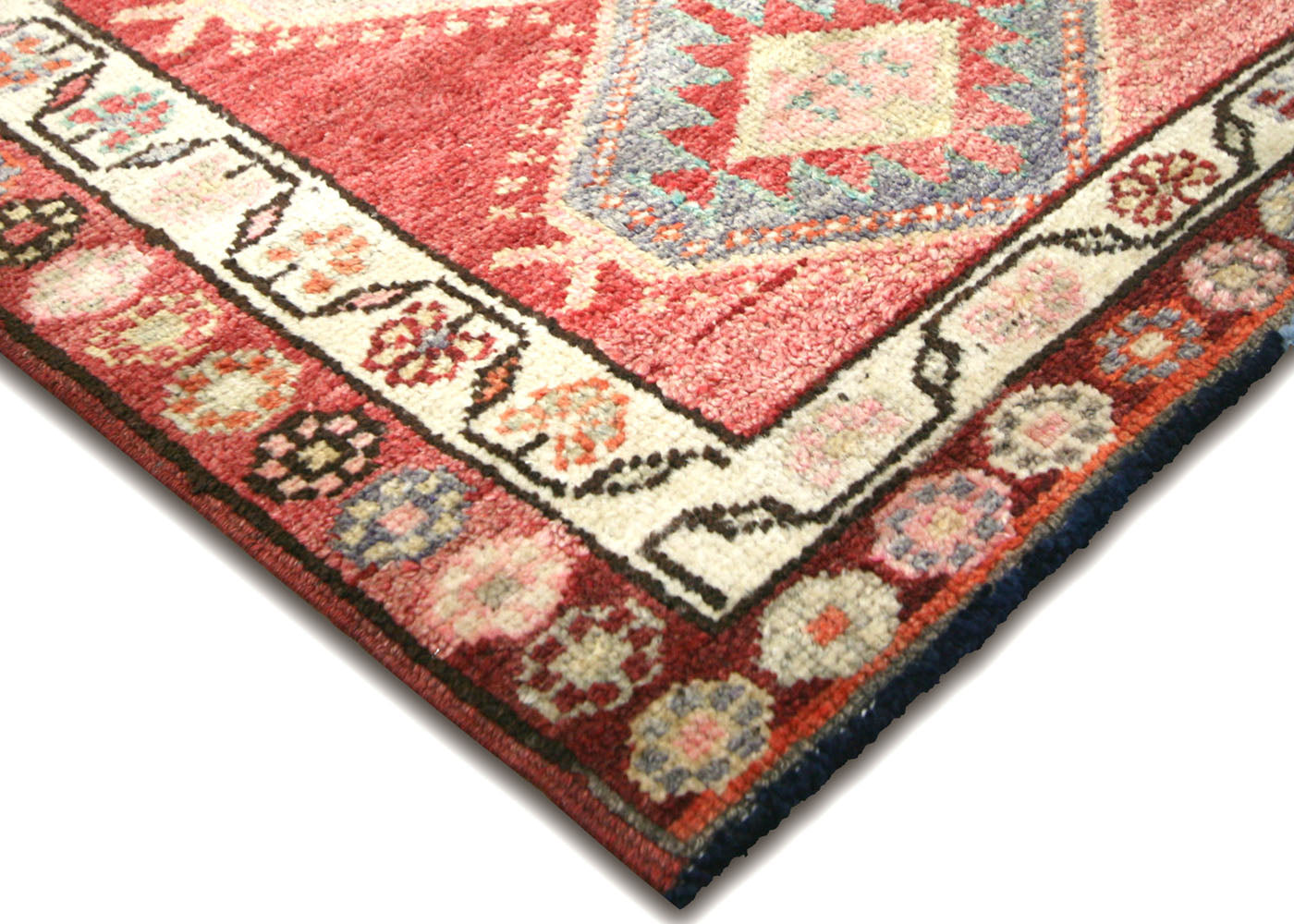 Vintage Turkish Oushak Runner - 2'11" x 12'9" - 210138
