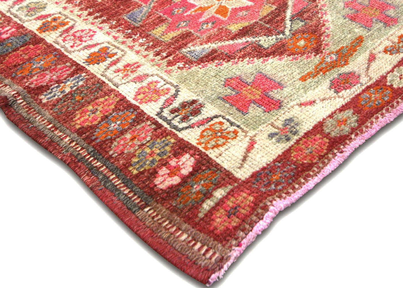 Vintage Turkish Oushak Runner - 2'9" x 11'11" - 210139