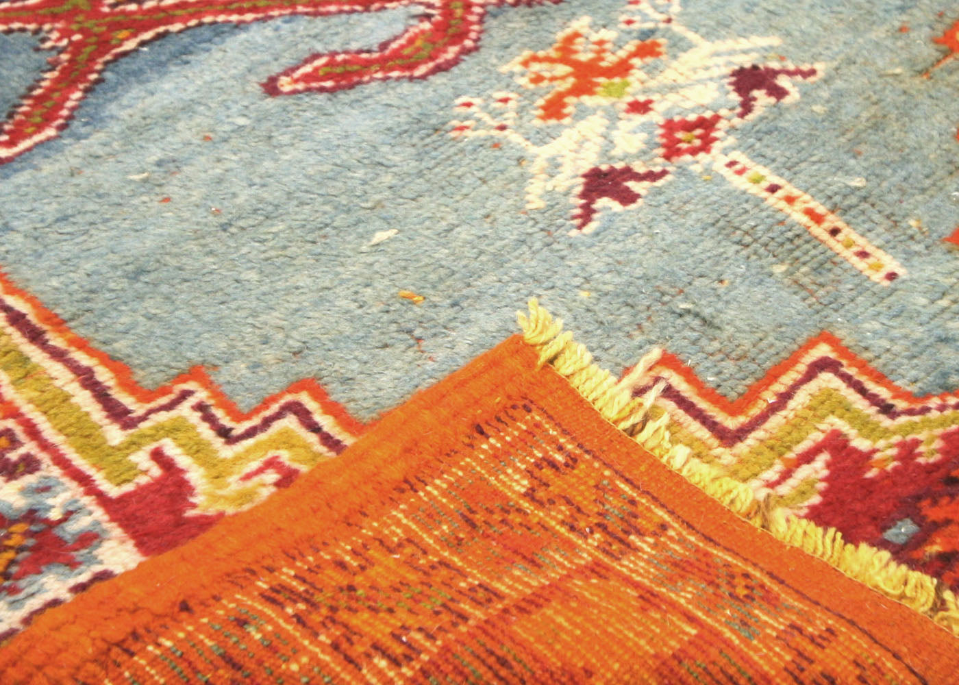 Vintage Turkish Oushak Runner - 3' x 9'5" - 210143
