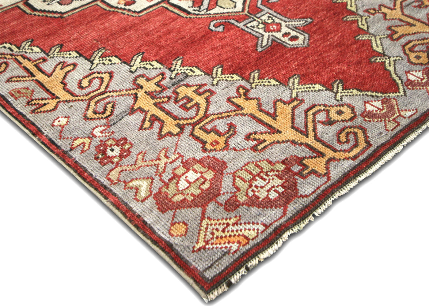 Vintage Turkish Oushak Runner - 3'1" x 9'7" - 210145