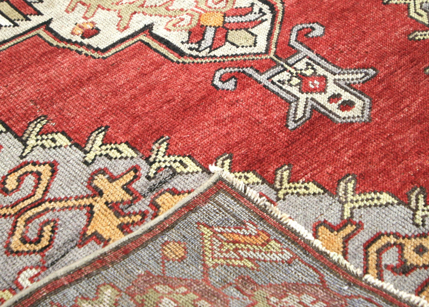 Vintage Turkish Oushak Runner - 3'1" x 9'7" - 210145