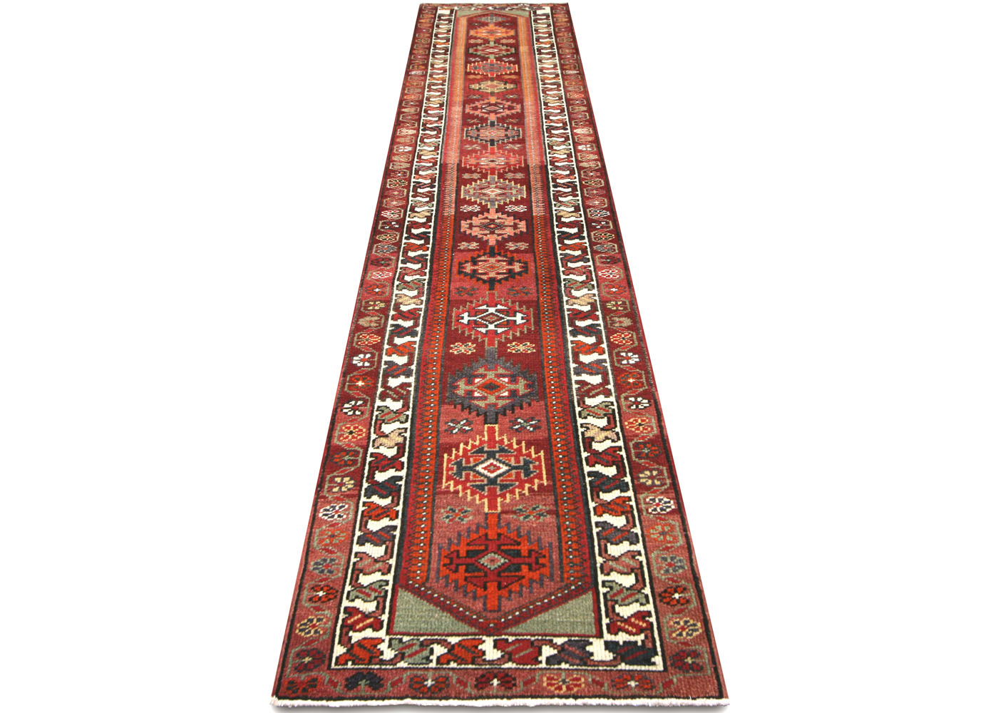 Vintage Turkish Oushak Runner - 2'10" x 14' - 210151