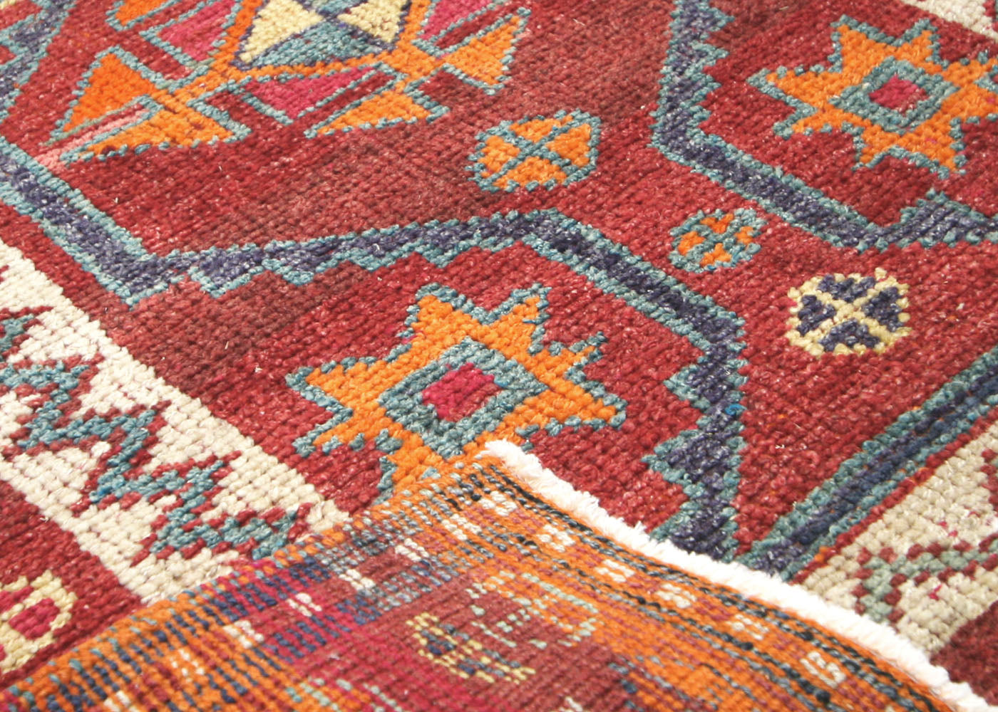 Vintage Turkish Oushak Runner - 2'11" x 12'5" - 210152