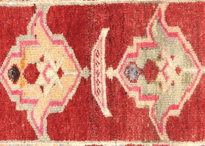Vintage Turkish Oushak Runner - 3' x 7'6" - 210153