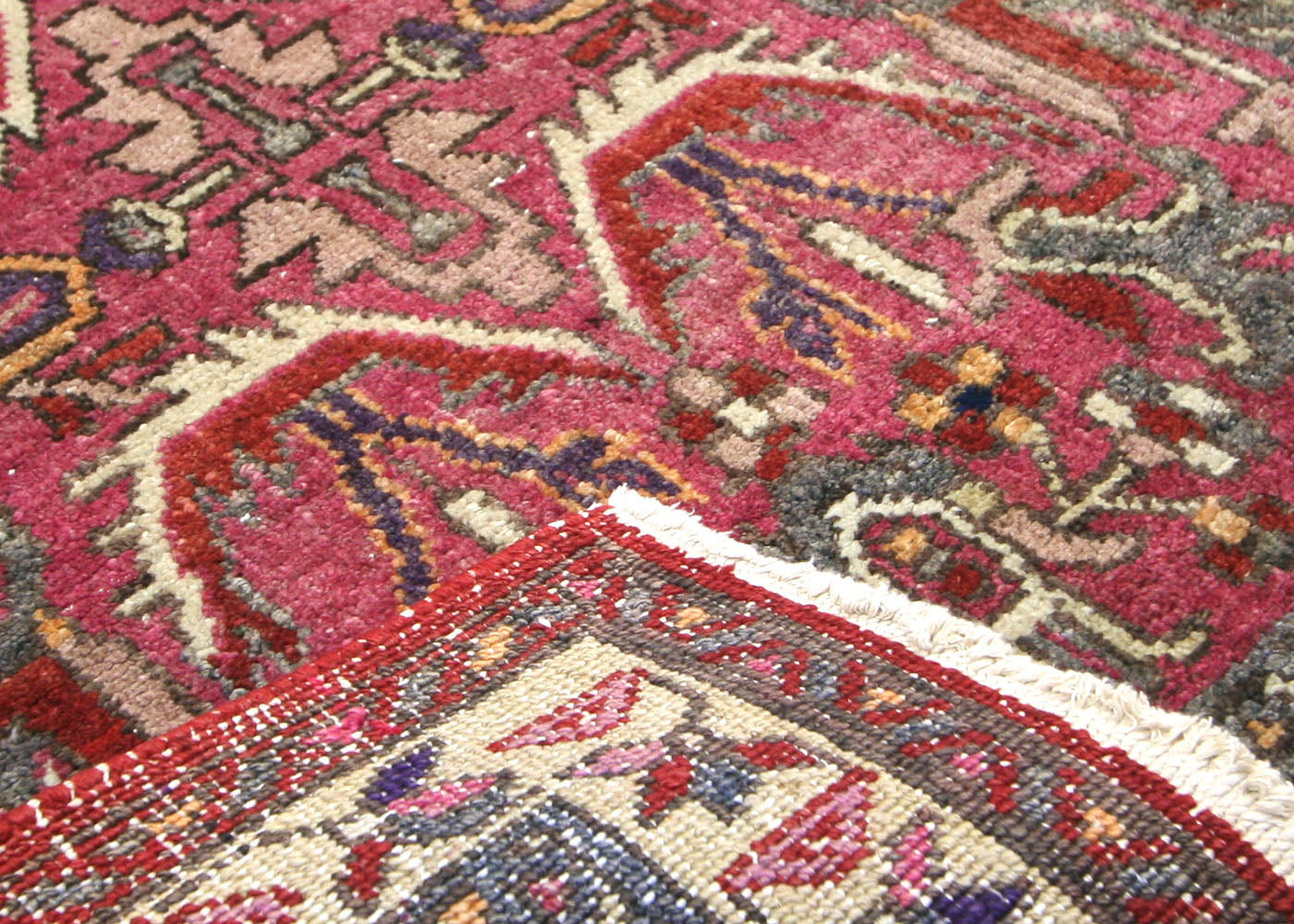 Vintage Turkish Oushak Runner - 3' x 12'10" - 210162