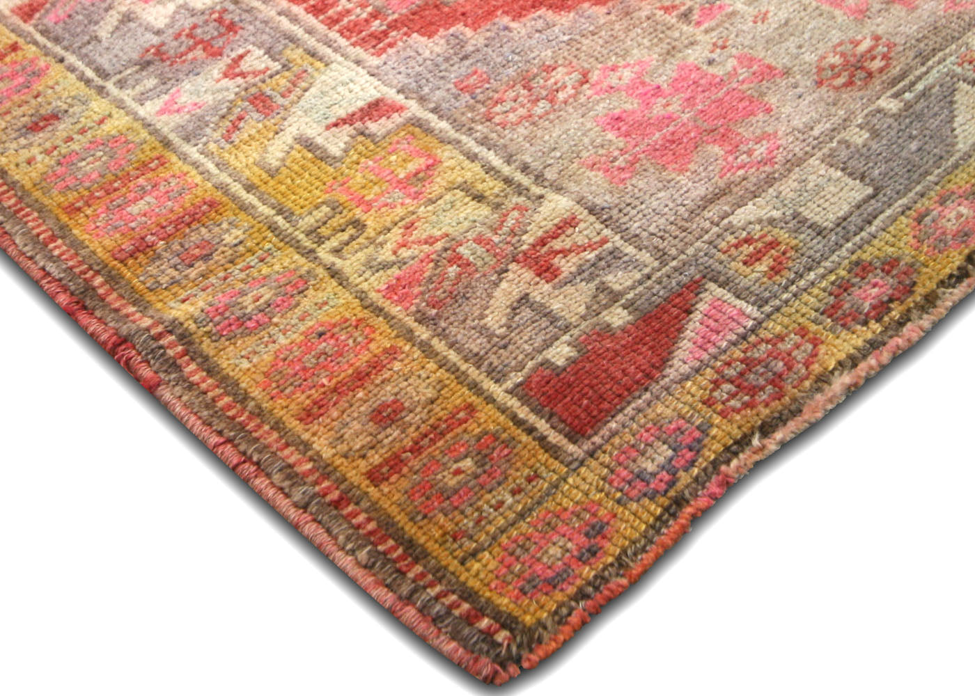 Vintage Turkish Oushak Runner - 2'11" x 13'7" - 210164