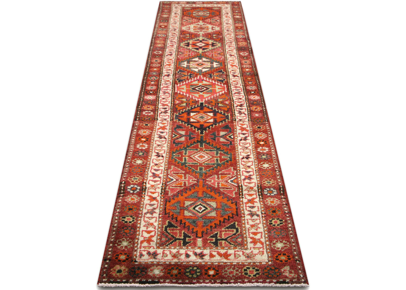Vintage Turkish Oushak Runner - 2'8" x 11'9" - 210166