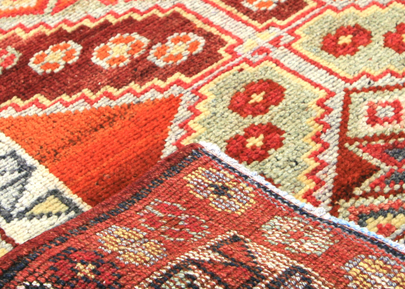 Vintage Turkish Oushak Runner - 2'11" x 13'1" - 210168