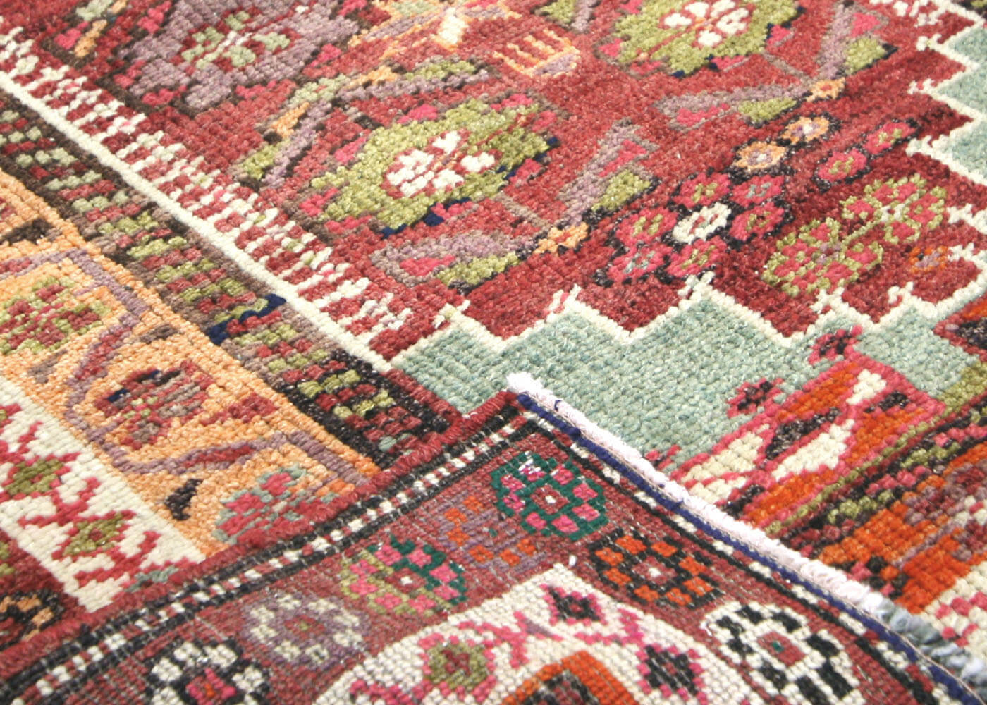 Vintage Turkish Oushak Runner - 2'11" x 11'7" - 210170
