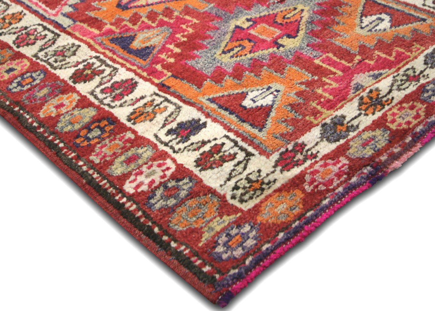 Vintage Turkish Oushak Runner - 2'9" x 13'7" - 210175