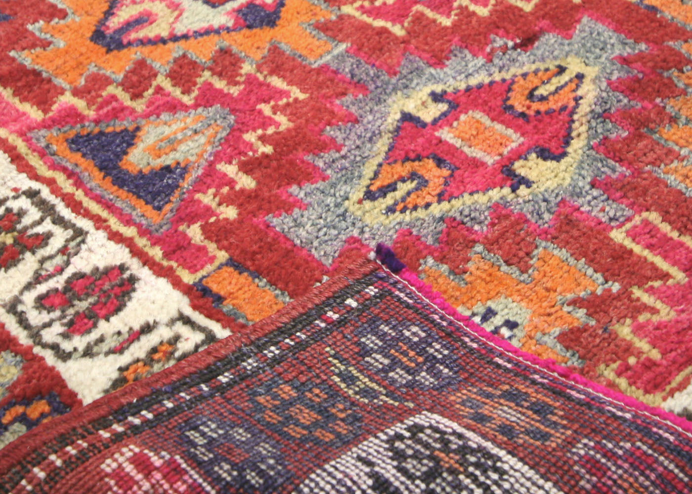Vintage Turkish Oushak Runner - 2'9" x 13'7" - 210175