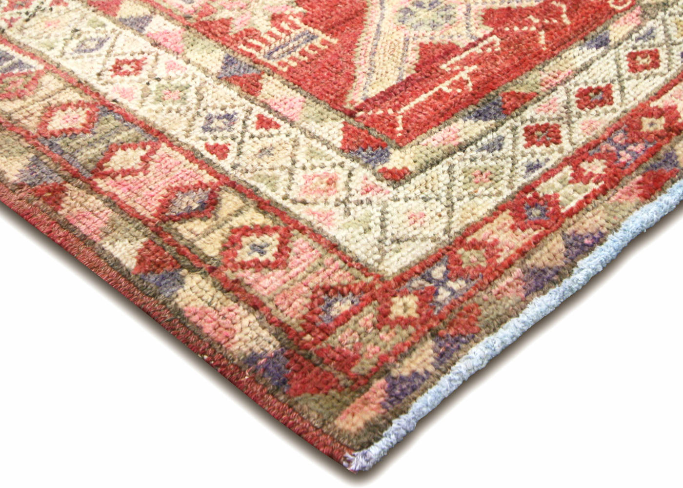 Vintage Turkish Oushak Runner - 3' x 12'8" - 210181