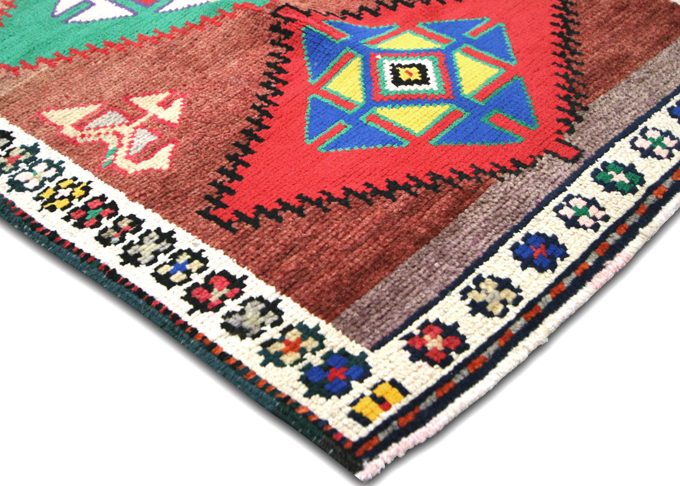 Vintage Turkish Oushak Runner - 2'10" x 12'2" - 210185