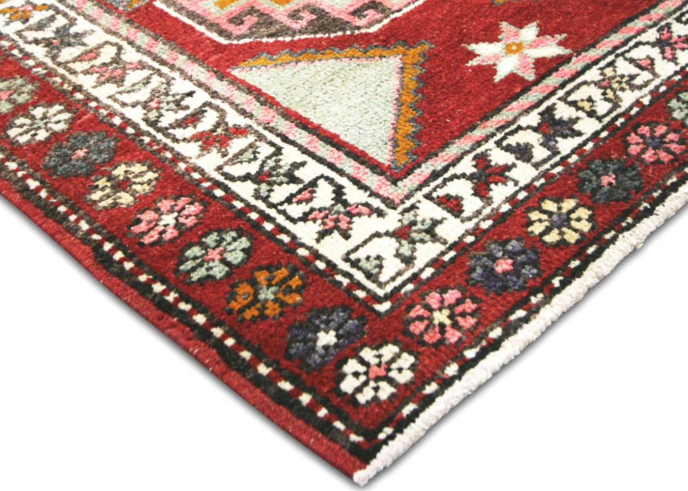 Vintage Turkish Oushak Runner - 3' x 11'8" - 210188