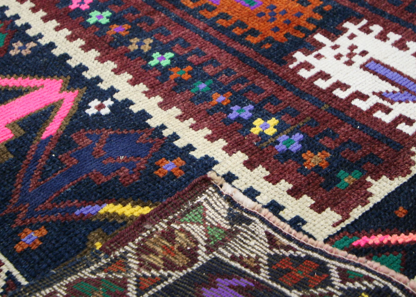 Vintage Turkish Oushak Runner - 3'10" x 10' - 210193