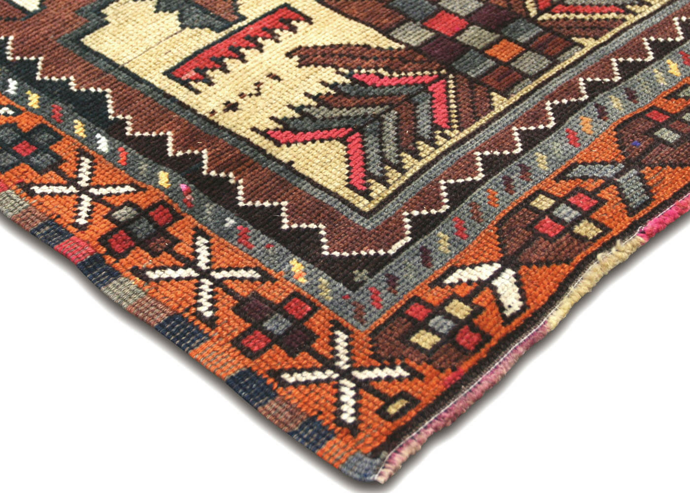 Vintage Turkish Oushak Runner - 2'8" x 14'8" - 210199