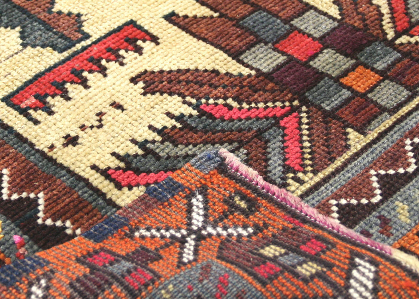 Vintage Turkish Oushak Runner - 2'8" x 14'8" - 210199